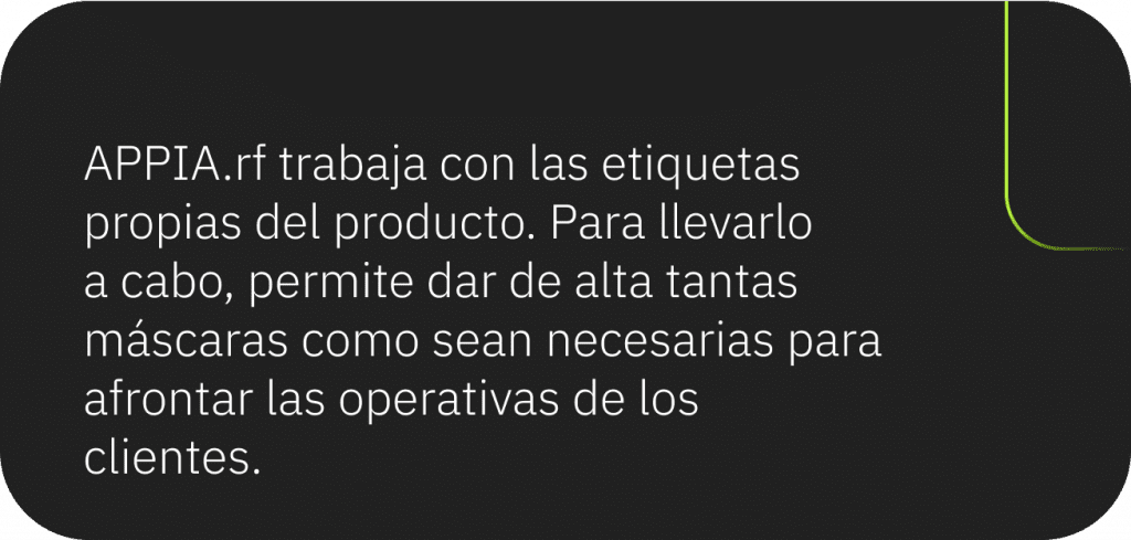 Radiofrecuencia o RFID para el almacén | APPIA.rf 14 5 1 | APPIAGROUP.IO