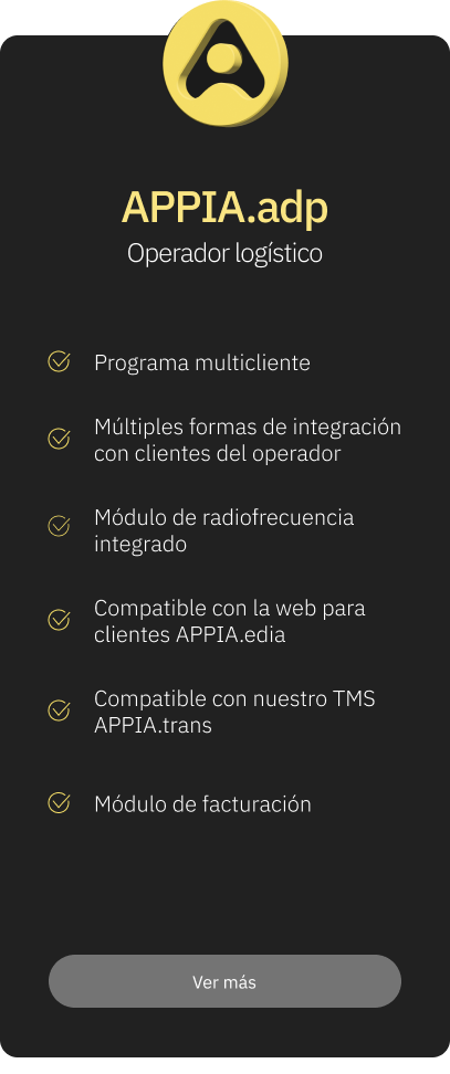 Software de transporte | APPIA.trans 18 Appia.adp_